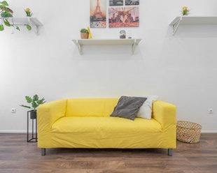 Мебель в желтых тонах – вызов стандартным решениям в Трёхгорном - tryohgornyj.magazinmebel.ru | фото