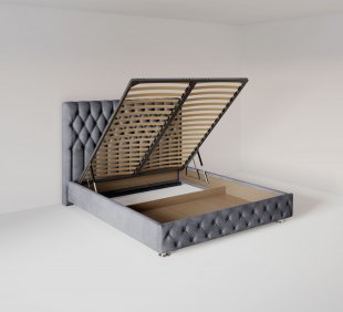 Кровать Версаль 1.2 м с подъемным механизмом в Трёхгорном - tryohgornyj.magazinmebel.ru | фото - изображение 4