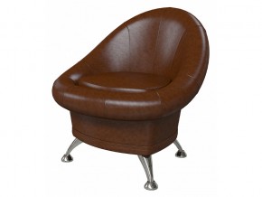 Банкетка-кресло 6-5104 коричневая в Трёхгорном - tryohgornyj.magazinmebel.ru | фото - изображение 1