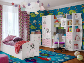Детская комната Юниор-2 Мальвина в Трёхгорном - tryohgornyj.magazinmebel.ru | фото