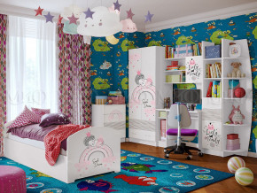 Детская комната Юниор-2 Принцесса 1 в Трёхгорном - tryohgornyj.magazinmebel.ru | фото