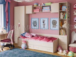 Детская комната Вега 1 Дуб беленый в Трёхгорном - tryohgornyj.magazinmebel.ru | фото
