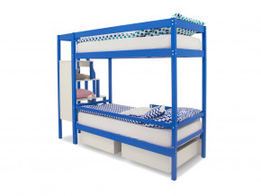 Двухъярусная кровать Svogen с ящиками синий в Трёхгорном - tryohgornyj.magazinmebel.ru | фото - изображение 5