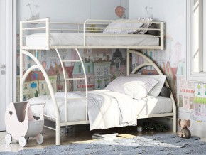 Двухъярусная кровать Виньола 2 слоновая кость в Трёхгорном - tryohgornyj.magazinmebel.ru | фото - изображение 1