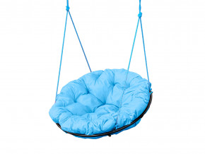 Кресло Папасан подвесное голубая подушка в Трёхгорном - tryohgornyj.magazinmebel.ru | фото