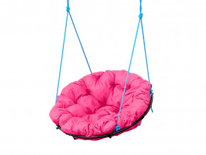 Кресло Папасан подвесное розовая подушка в Трёхгорном - tryohgornyj.magazinmebel.ru | фото