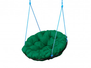 Кресло Папасан подвесное зелёная подушка в Трёхгорном - tryohgornyj.magazinmebel.ru | фото