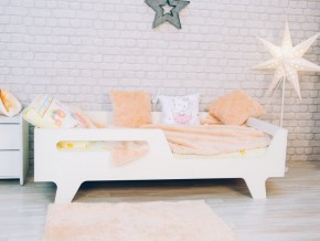 Кровать детская Бэби белая в Трёхгорном - tryohgornyj.magazinmebel.ru | фото - изображение 1