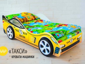 Кровать детская машина Такси в Трёхгорном - tryohgornyj.magazinmebel.ru | фото - изображение 2