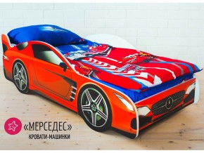 Кровать детская машинка Мерседес в Трёхгорном - tryohgornyj.magazinmebel.ru | фото - изображение 1