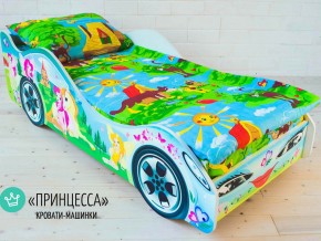Кровать детская машинка Принцесса в Трёхгорном - tryohgornyj.magazinmebel.ru | фото - изображение 1