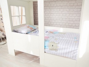 Кровать детская Теремок без ящика белая в Трёхгорном - tryohgornyj.magazinmebel.ru | фото - изображение 2