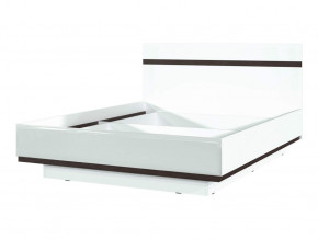Кровать двойная Соло 1600 Белый в Трёхгорном - tryohgornyj.magazinmebel.ru | фото - изображение 1