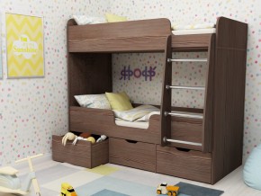 Кровать двухъярусная Малыш двойняшка бодега в Трёхгорном - tryohgornyj.magazinmebel.ru | фото - изображение 1