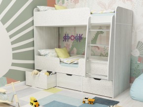 Кровать двухъярусная Малыш двойняшка винтерберг-феритейл в Трёхгорном - tryohgornyj.magazinmebel.ru | фото - изображение 1