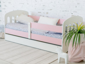 Кровать Малыш с ящиком розовый в Трёхгорном - tryohgornyj.magazinmebel.ru | фото - изображение 1