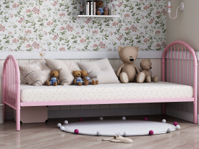 Кровать металлическая Эвора-1 Розовый в Трёхгорном - tryohgornyj.magazinmebel.ru | фото - изображение 1