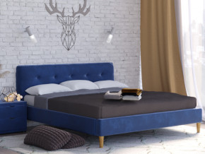 Кровать Пайли 1600 синий в Трёхгорном - tryohgornyj.magazinmebel.ru | фото - изображение 2