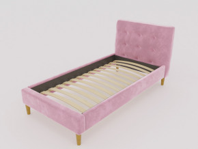 Кровать Пайли 900 розовый в Трёхгорном - tryohgornyj.magazinmebel.ru | фото