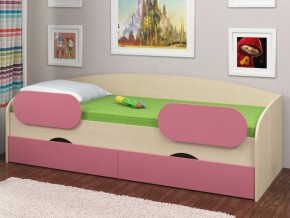 Кровать Соня 2 дуб молочный-розовый в Трёхгорном - tryohgornyj.magazinmebel.ru | фото - изображение 2