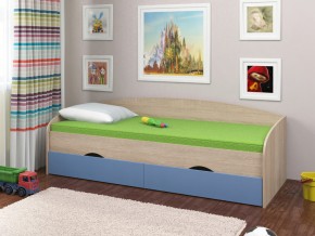 Кровать Соня 2 сонома-голубой в Трёхгорном - tryohgornyj.magazinmebel.ru | фото - изображение 1
