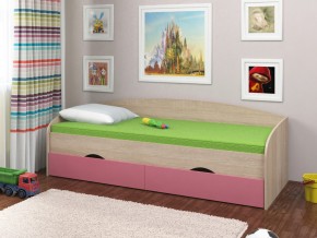 Кровать Соня 2 сонома-розовый в Трёхгорном - tryohgornyj.magazinmebel.ru | фото - изображение 1