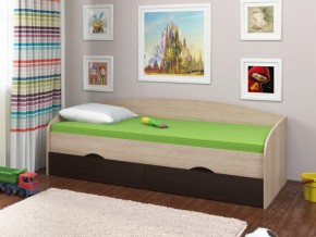Кровать Соня 2 сонома-венге в Трёхгорном - tryohgornyj.magazinmebel.ru | фото