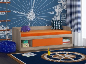 Кровать Соня 4 сонома-оранжевый в Трёхгорном - tryohgornyj.magazinmebel.ru | фото - изображение 1
