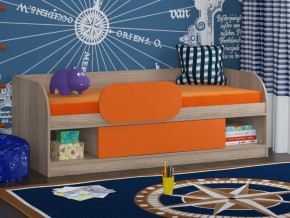 Кровать Соня 4 сонома-оранжевый в Трёхгорном - tryohgornyj.magazinmebel.ru | фото - изображение 3