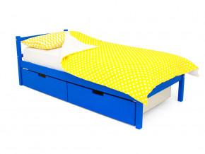 Кровать Svogen classic с ящиками синий в Трёхгорном - tryohgornyj.magazinmebel.ru | фото