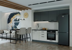 Кухонный гарнитур Лофт 2550 в Трёхгорном - tryohgornyj.magazinmebel.ru | фото - изображение 1