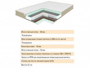 Матрас Тиссая 120х200 в Трёхгорном - tryohgornyj.magazinmebel.ru | фото - изображение 2