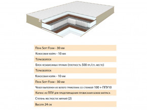 Матрас Волле 160х200 в Трёхгорном - tryohgornyj.magazinmebel.ru | фото - изображение 2