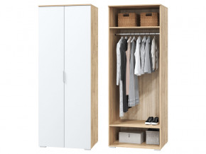 Шкаф для одежды 2-х дверный Сканди белый в Трёхгорном - tryohgornyj.magazinmebel.ru | фото