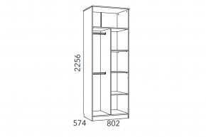 Шкаф для одежды Фанк НМ 014.07 М в Трёхгорном - tryohgornyj.magazinmebel.ru | фото - изображение 3