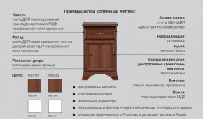 Спальня Кентаки каштан в Трёхгорном - tryohgornyj.magazinmebel.ru | фото - изображение 2