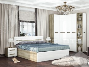 Спальня Наоми с угловым шкафом в Трёхгорном - tryohgornyj.magazinmebel.ru | фото
