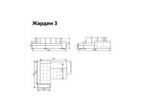 Угловой диван Жардин 3 вид 1 в Трёхгорном - tryohgornyj.magazinmebel.ru | фото - изображение 8